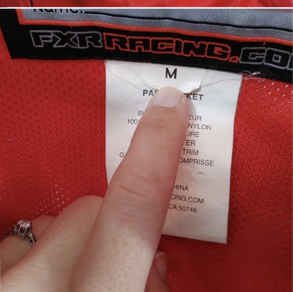 FXR Men's Medium Red Winter Racing Pack Jacket - Picture 6 of 9